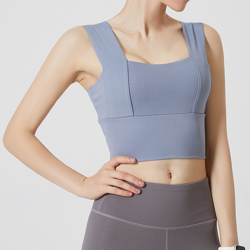 Shockproof sports bra Blue - D&A