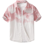 Summer Menswear Trendy All-match Short-sleeved Shirt - D&A