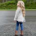 Girls cardigan sweater coat - D&A