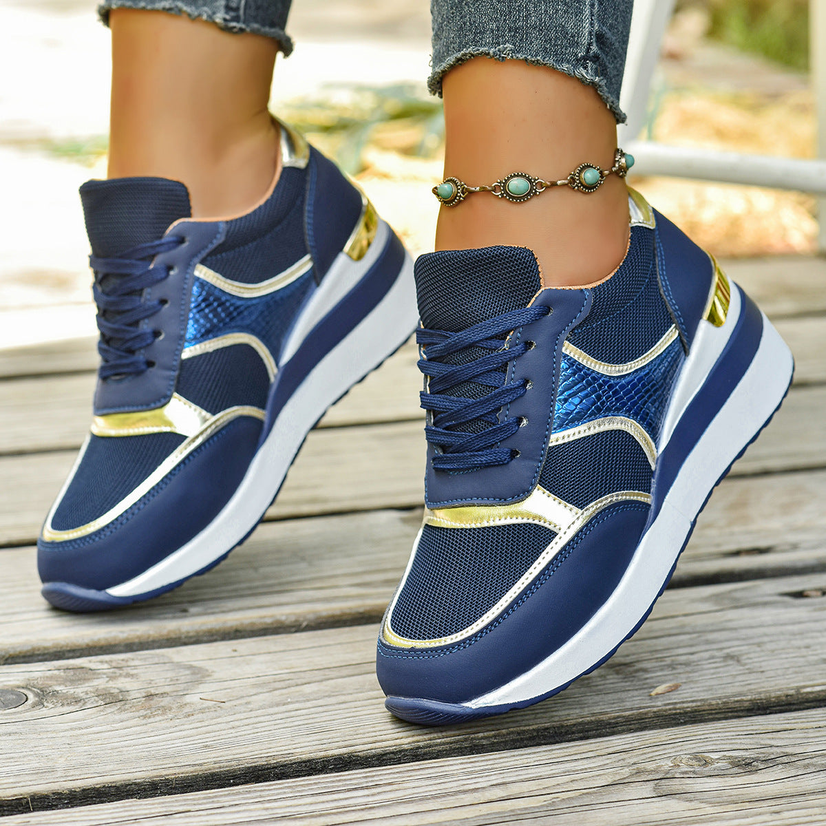 New Plus Size Casual Sneaker Women - D&A