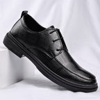 Business Formal Wear British Casual Men's Shoes Black BK8 - D&A