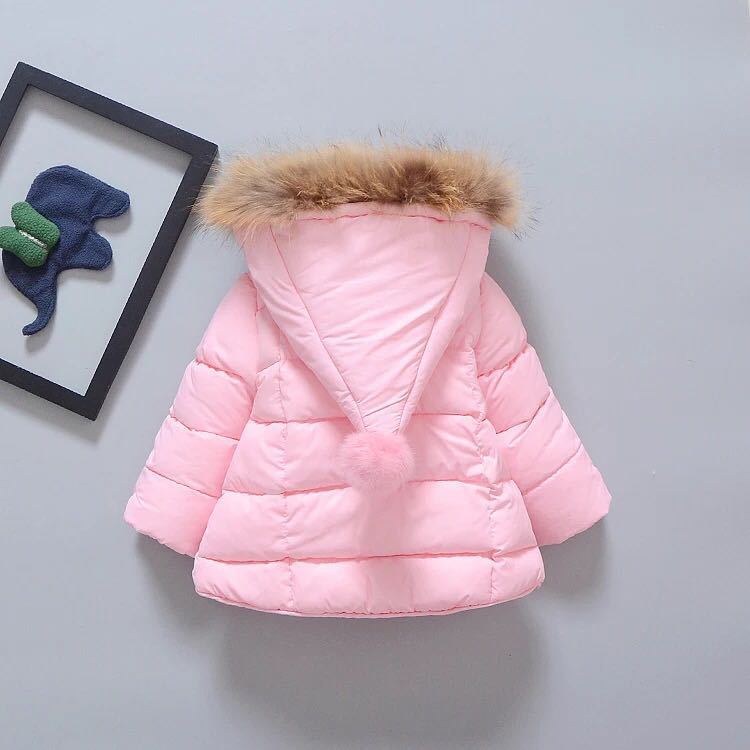 Baby Winter Jacket Pink - D&A