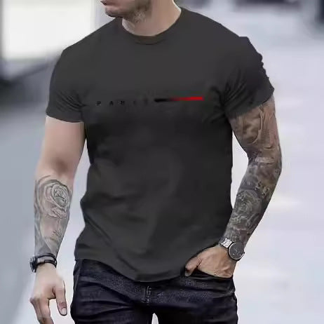 3d Printed Top Slim Fit Men - D&A