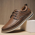 Men's Casual Leather Shoes Genuine Leather Plus Size Breathable Trendy Shoes Casual Leather Shoes - D&A