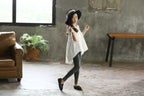 Girls' Big Kids Loose Fashionable Tops Korean Style Shirts Big Kids' Swallowtails - D&A