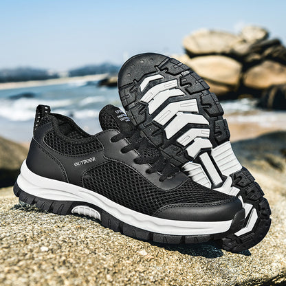 New Cross-border Mesh Extra Large Size 39-48 Men's Shoes - D&A