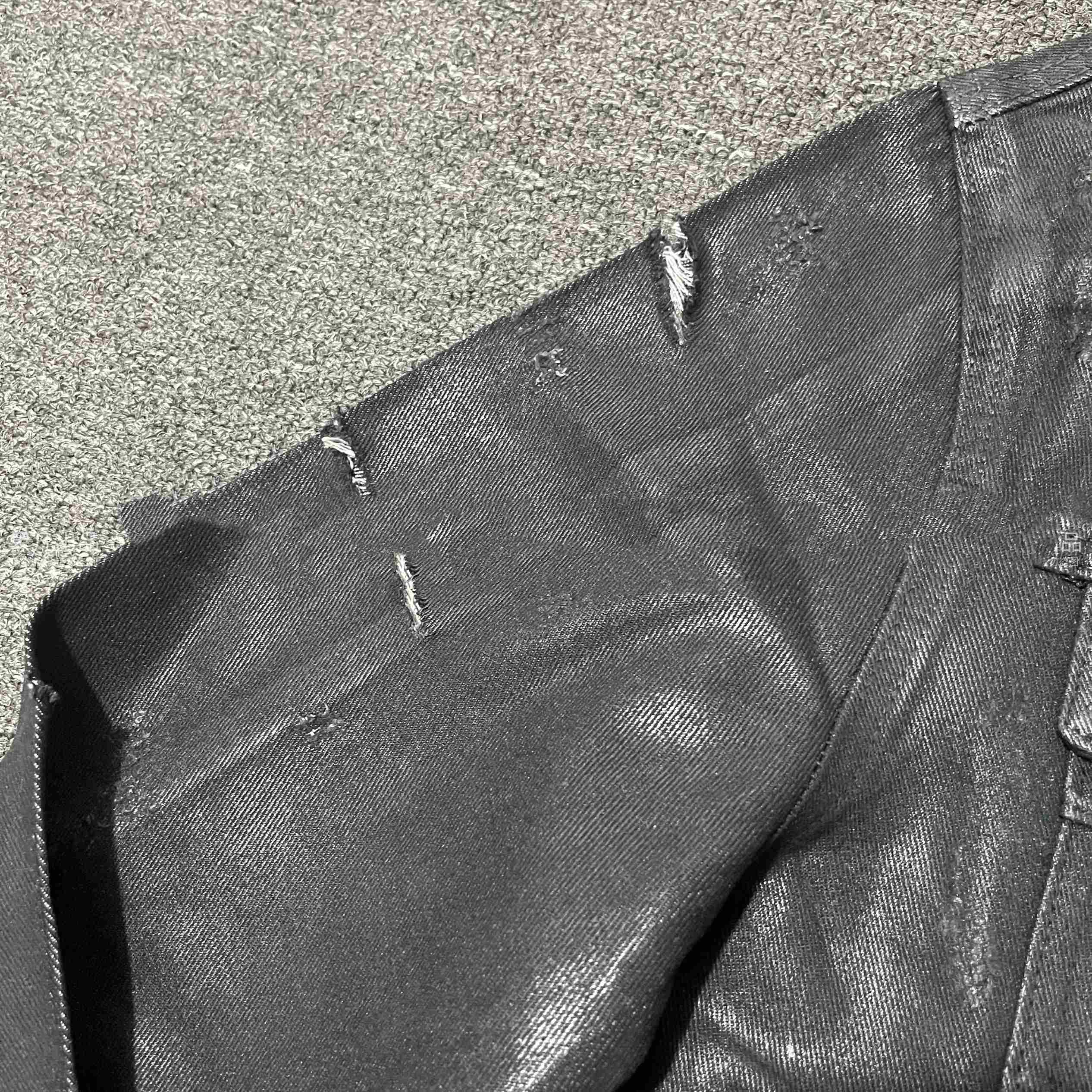 Denim Coat Archive Short Slim Jacket - D&A