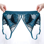 French Triangle Cup Bra Sexy Lace Ultra-thin Bra - D&A