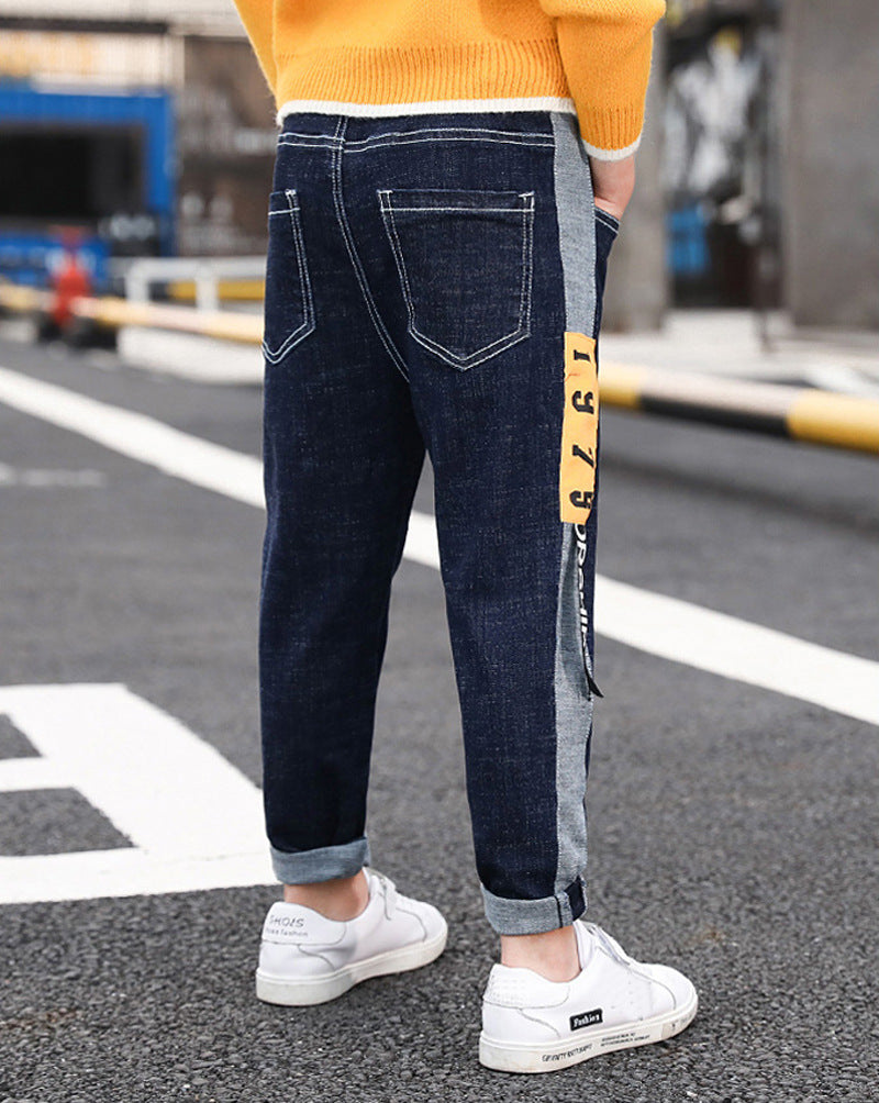 CUHK Kids' Fashion Straight Casual Pants - D&A