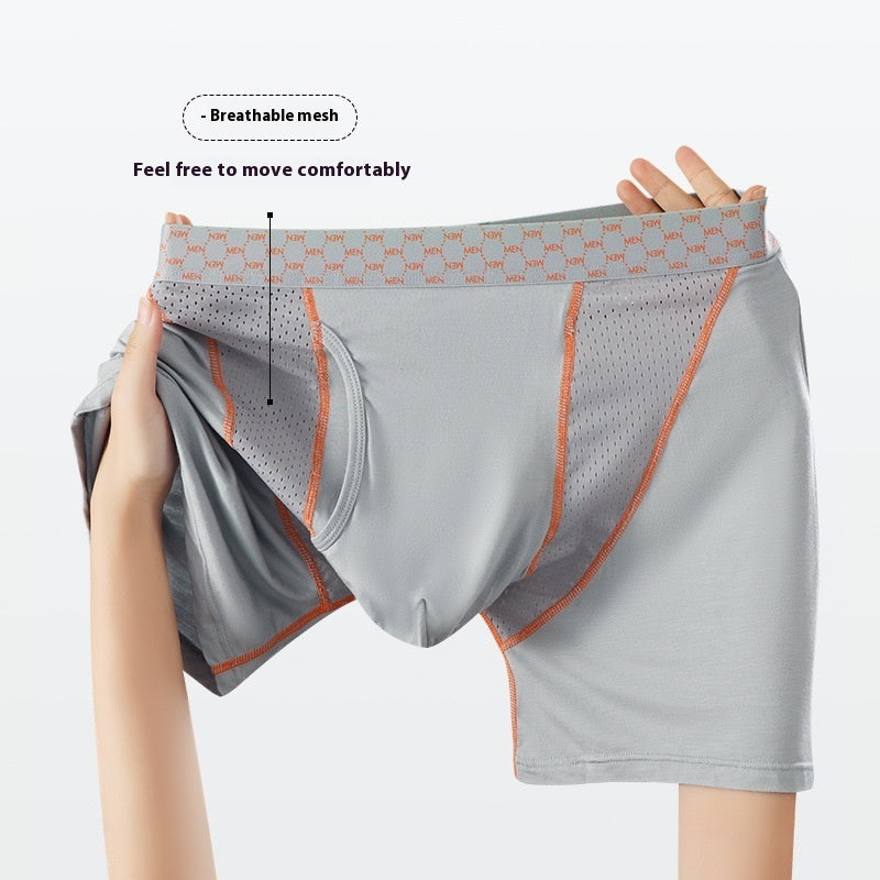 Men's Boxers Transparent Mesh Shorts - D&A