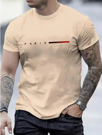 3d Printed Top Slim Fit Men TY5746 - D&A