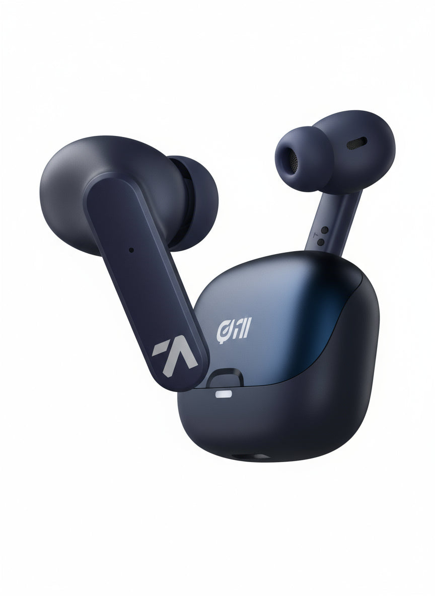 GOBOULT Z40 with Zen ENC Mic, 60H Playtime, Low Latency Gaming, Bluetooth 5.3