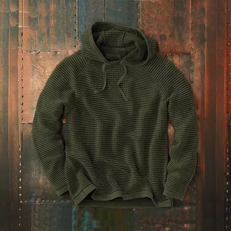 Loose Fashion Hooded Sweatshirt - D&A