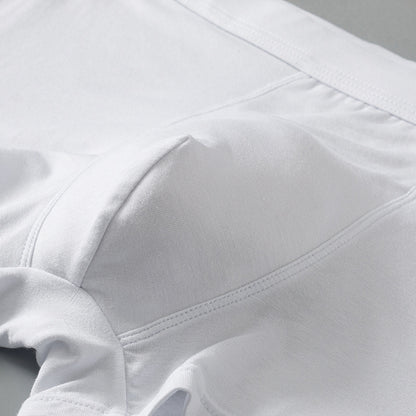 Light-colored Youth White Underwear Men's Boxer - D&A