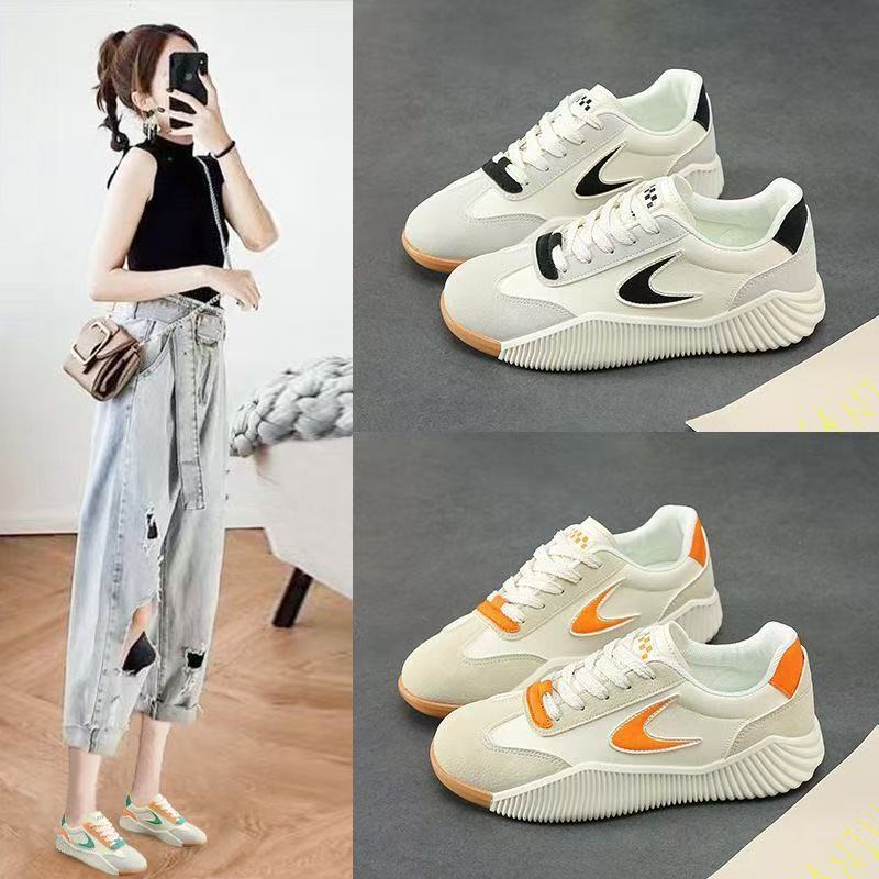 Soft Leather Casual Sneaker Soft Bottom Portable Traveling - D&A