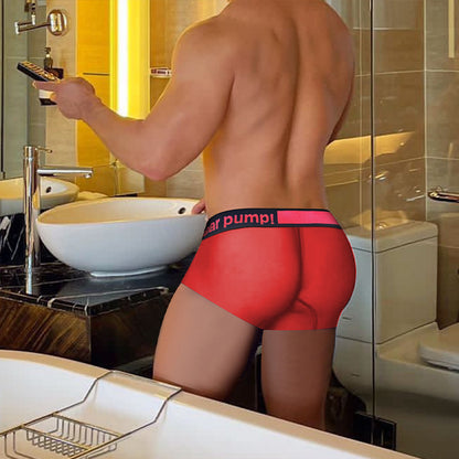 Sexy Gradient Laser Low Waist Modal Comfortable Breathable Men's Underwear - D&A