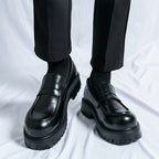 British Style Business Formal Wear Leisure Slip-on Trendy Shoes - D&A