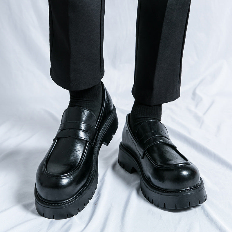 British Style Business Formal Wear Leisure Slip-on Trendy Shoes - D&A