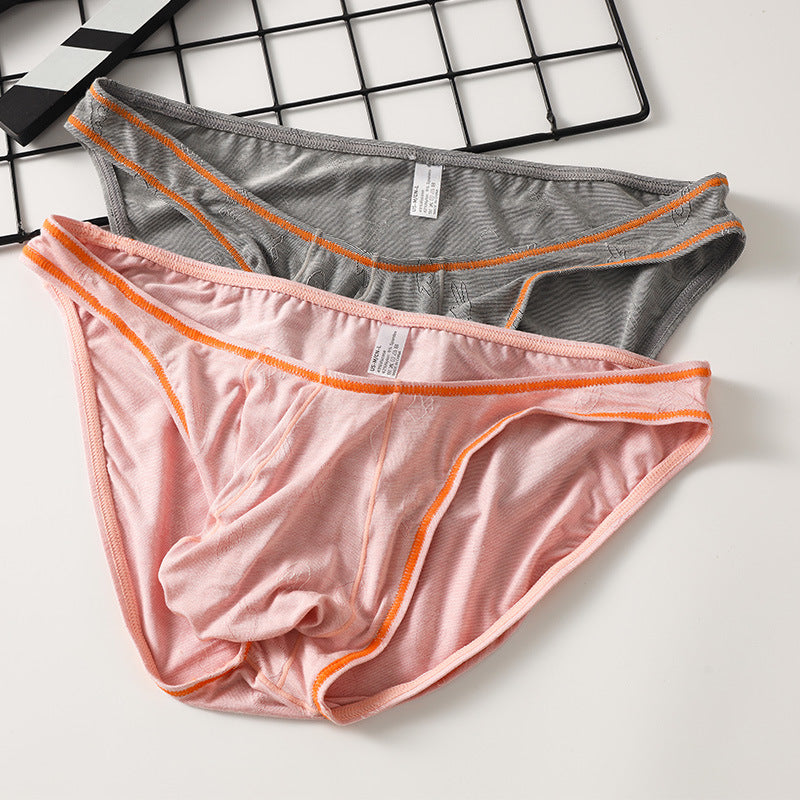 Men's New Ice Silk Underwear Butt-lift Underwear Hip - D&A