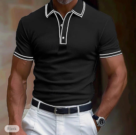 Men's Summer Loose Color Short-sleeved T-shirt MB13MB13PY240809Y163 - D&A