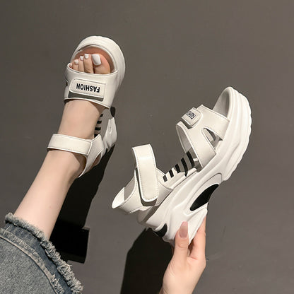 Small Muffin Platform Sports Beach Shoes - D&A