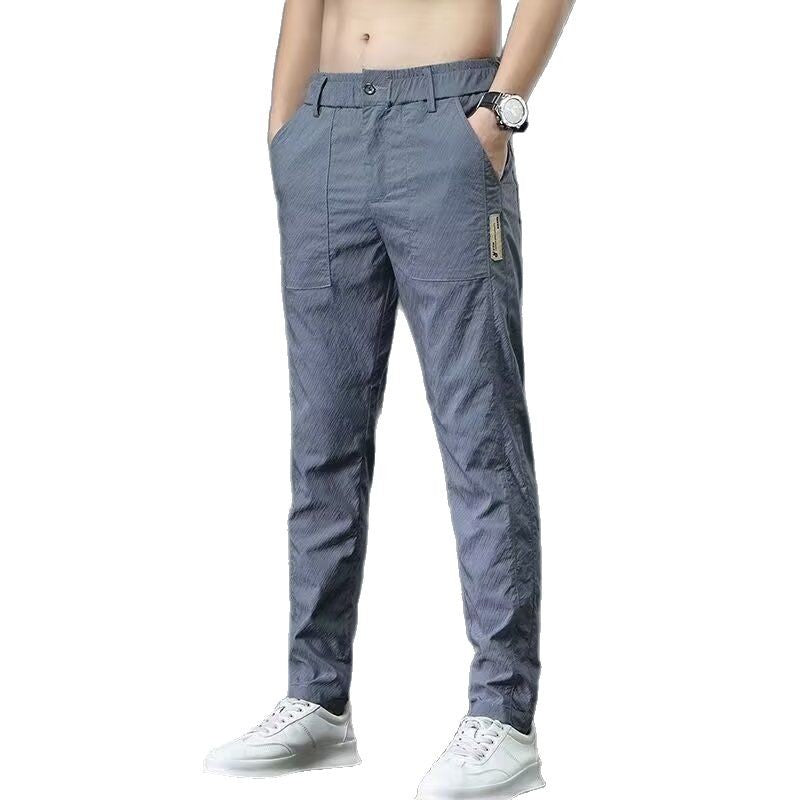Men's Straight Breathable Quick-drying Fashion Brand All-matching Sports Trousers - D&A
