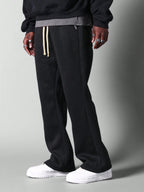 Men's Wide-leg Pants Autumn And Winter Solid Color All-matching Casual Pants - D&A
