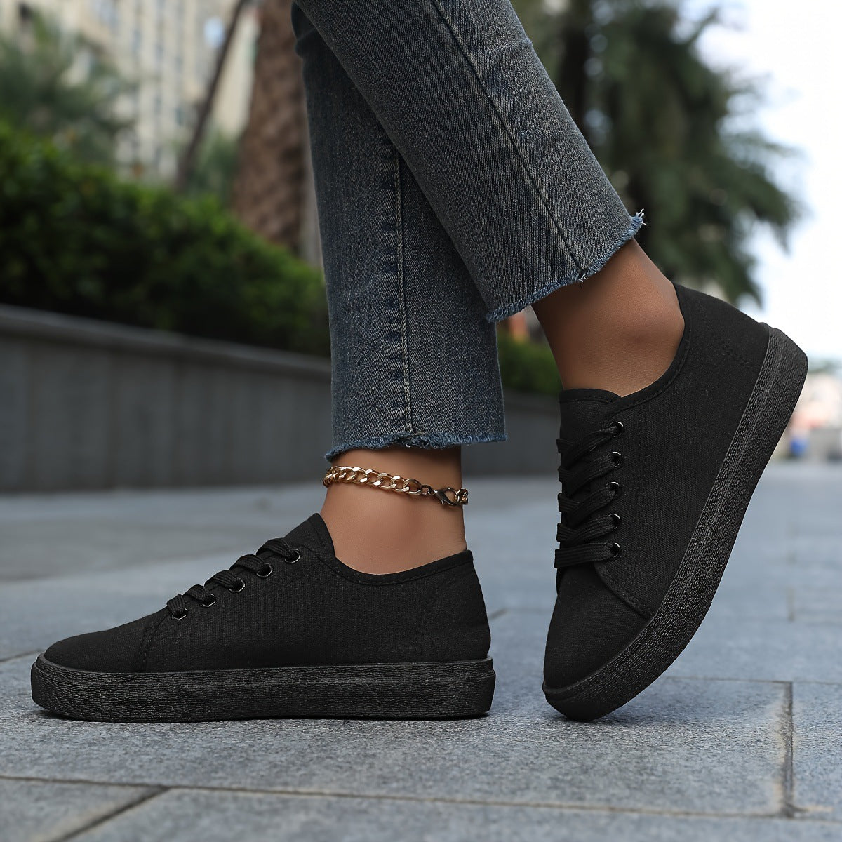 Canvas Shoes Soft Bottom Couple Plus Size Men And Women - D&A