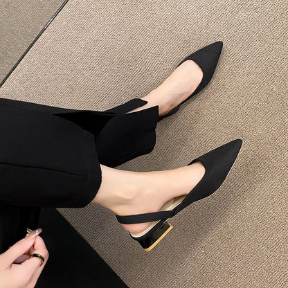 Women's Fashion Personality Solid Color Sandals - D&A