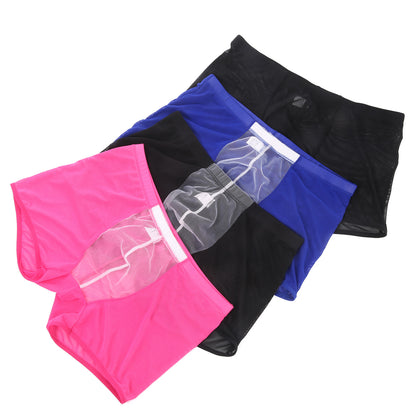 Men's Bag Breathable Mesh Boxers - D&A