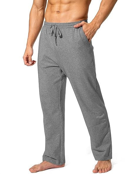 Men's Loose Breathable Quick-drying Casual Pants Dark Gray - D&A