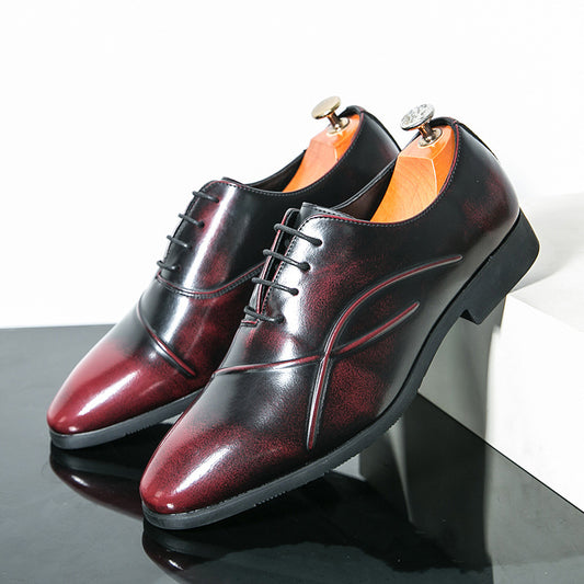 Outdoor Travel Fashion Personalized Men's Leather Shoes - D&A