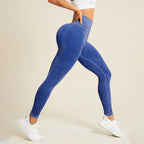 Chemical Fiber High Waist Long Yoga Pants Female - D&A