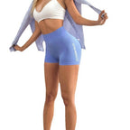 Sports High Elastic Yoga Shorts - D&A
