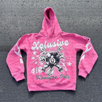 Personalized Letter Printing Loose Pullover - D&A