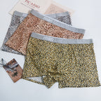 Men's Large Size Loose Leopard Print Comfortable Loose Underwear - D&A