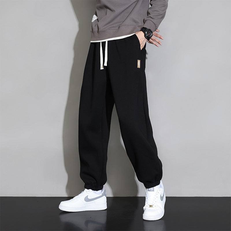 Men's Loose Thin Looking Extra Large Plus Casual Sports Trousers - D&A