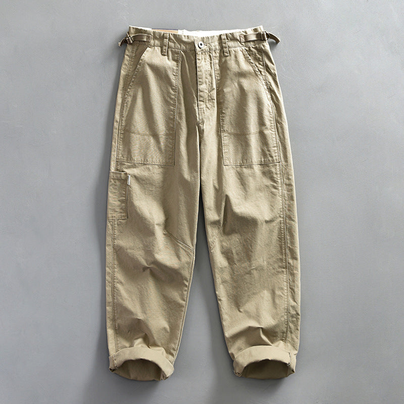 Spring And Autumn Fashion Trendy Young Men Workwear Casual Pants - D&A