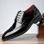 Retro British Style Practical All-match Leather Shoes - D&A
