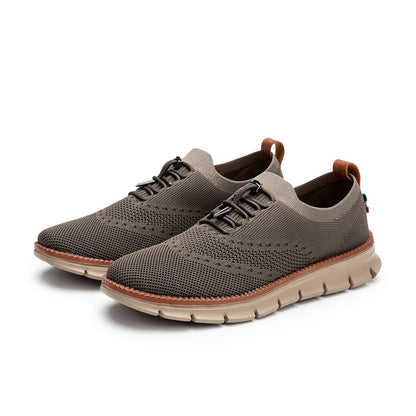 Summer New Dad Shoes British Style Trendy Running Breathable Mesh Surface Shoes - D&A