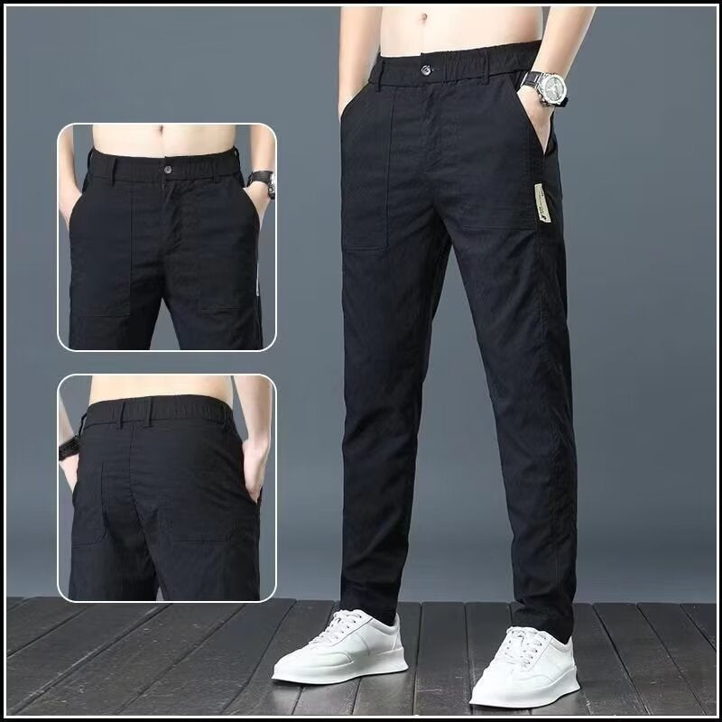 Men's Straight Breathable Quick-drying Fashion Brand All-matching Sports Trousers - D&A