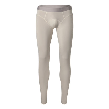 Men's Fashion Thin Personality Base Woollen Trousers Apricot Coffee - D&A