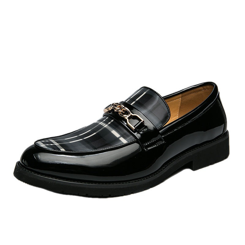 Pointed Casual Leather Shoes Men's Shoes - D&A