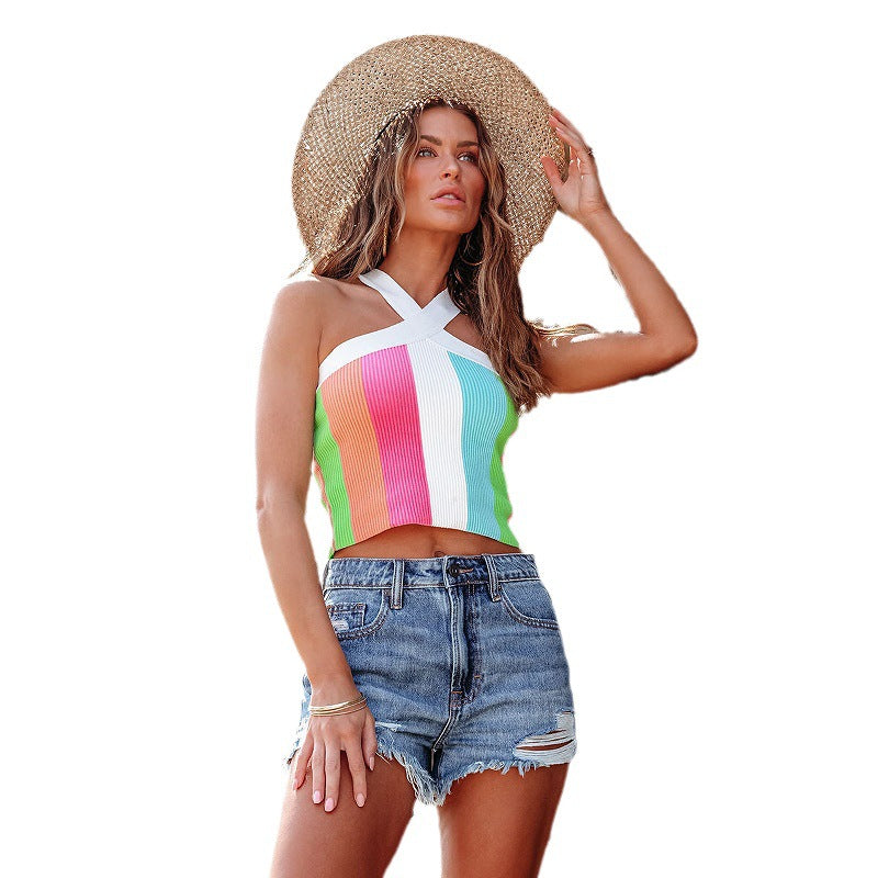 Ripped Brushed Casual Denim Women's Shorts - D&A