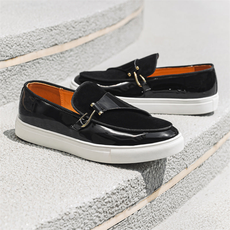 Fashion British Simple Formal Casual Men's Shoes - D&A