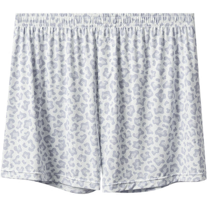 Ice Silk Arrow Pants Men's Underwear Loose Breathable Boxers Light Gray - D&A