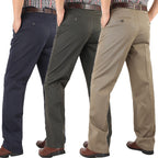 Thick Men's Pure Cotton Casual Pants - D&A
