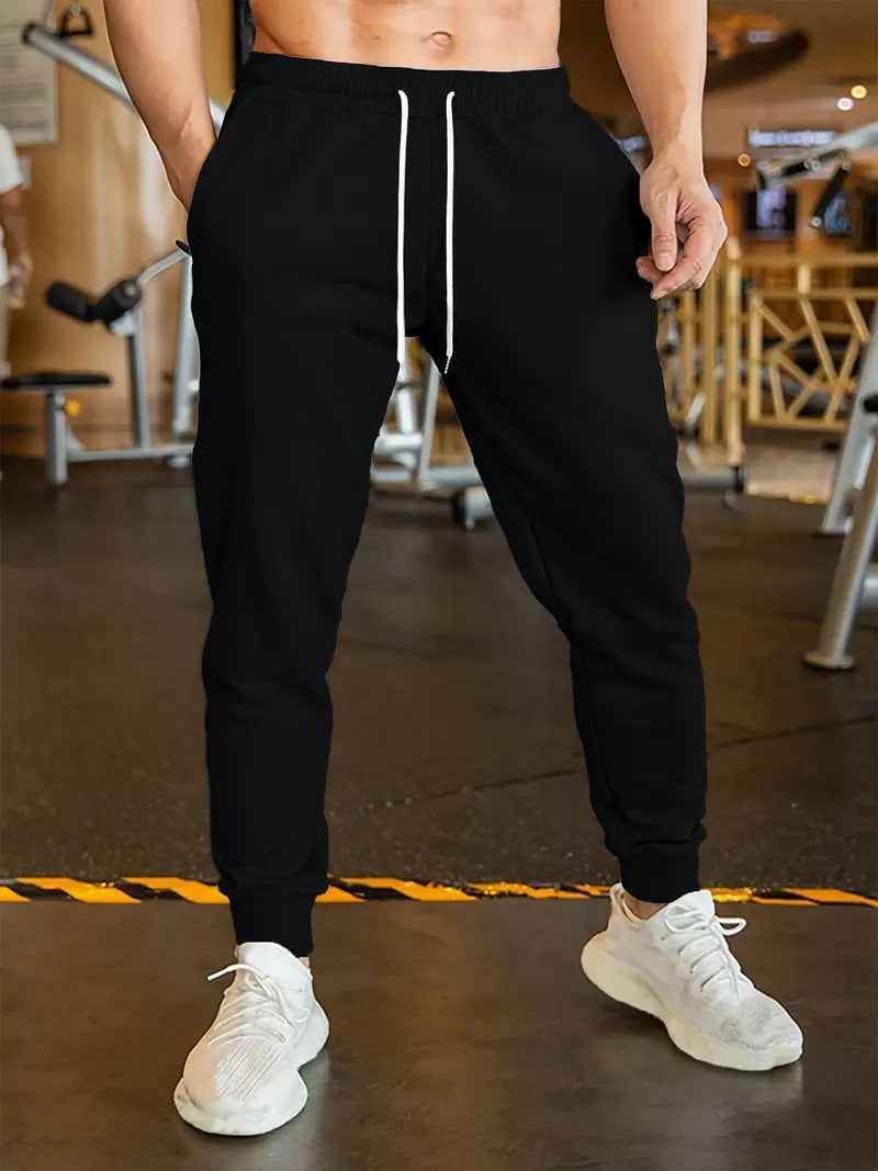 Linen Leisure Trousers Men's Elastic Lace Thin G52P065 - D&A