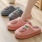 Cotton Slippers Women's Indoor Home Plush Warm Slippers - D&A