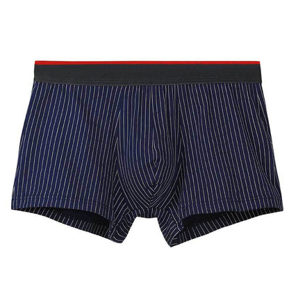 Men's Pants Pure Cotton Boxer Brief Thin Shorts - D&A